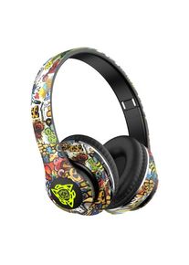 008 Wireless Headphones Can Be Customized with Noise Reduction Game Sports Heavy Bass Full-cover Headphones Foldable P35 Headpho