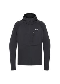 Jack Wolfskin Kolbenberg Hooded FZ Fleecevest Heren (M |grijs)