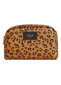 Wouf Kosmetiktasche Damen ocker / schwarz Größe One Size