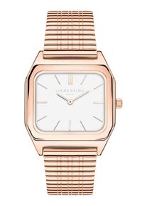 Liebeskind Berlin Dames Analoog horloge rose-goud / wit One Size
