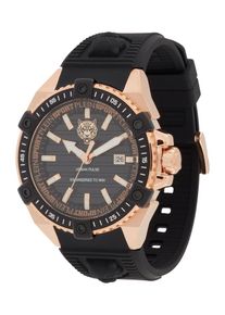 Plein Sport Montre à affichage analogique Homme noir taille One Size