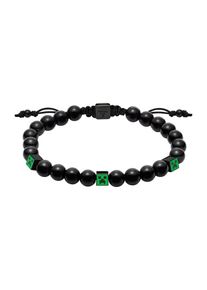 Fossil Heren Armband 'MINECRAFT' zwart One Size