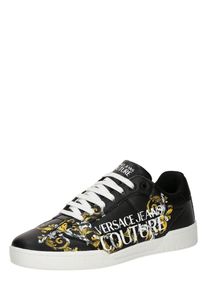 Versace Jeans Couture Heren Sneakers laag 'FONDO BROOKLYN' honing / zwart / wit 40
