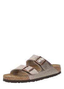 Birkenstock Pantolette 'Arizona' Damen grau Größe 35 Unifarben