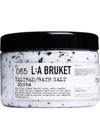 L:A BRUKET La Bruket Spas and bath salts No. 065 Bath Salt Mint Cleansing Unisex 450 g
