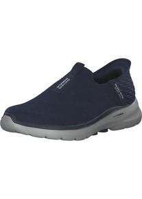 Skechers Heren Sneakers laag donkerblauw / zwart / wit 40