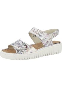 Waldläufer WALDLÄUFER Dames Sandalen met riem 'H-Willow' gemengde kleuren / wit 37