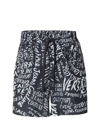 Versace Jeans Couture Heren Broek zwart / wit 32
