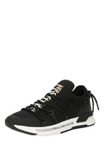 Versace Jeans Couture Heren Sneakers laag 'FONDO DYNAMIC' beige / zwart / wit 40
