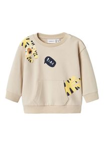 name it Tréning póló 'NBMHACK' unisex bézs , Méret 56