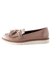 next Dames Instappers taupe / wit 37