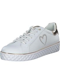 MARCO TOZZI by Guido Maria Kretschmer Dames Veterschoen goud / wit 36