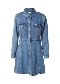 Wrangler Sukienka koszulowa 'A LINE SHIRT DRESS' dla kobiet niebieski denim Rozmiar 34