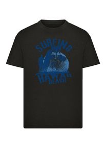 F4NT4STIC Shirt 'Hawaii Surf Beach Summer' blauw / lichtblauw / zwart 110-116