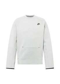 Nike Sportswear Heren Sweatshirt 'TECH FLEECE' grijs / zwart S