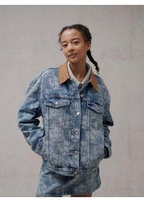Tommy Jeans Dames Tussenjas blauw denim S