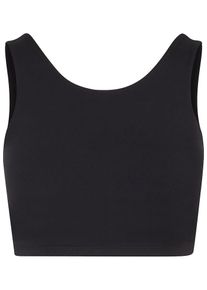 Urban Classics Ladies Sports Bra low back ' ' Damen schwarz Größe 80