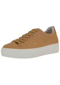Gabor Dames Sneakers laag camel / sand 35