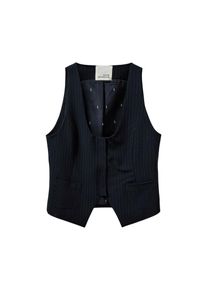Sofie Schnoor Dames Gilet 'Yokosw' donkerblauw / wit 34
