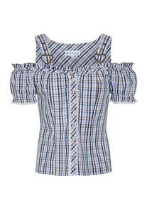 Spieth & Wensky SPIETH & WENSKY Blouse folklorique Femme bleu taille 34