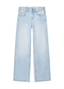Bershka Dames Jeans lichtblauw / rood 25-26