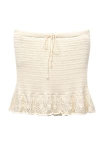 Pull&Bear Pull&Bear Rock Damen beige Größe 34 Unifarben