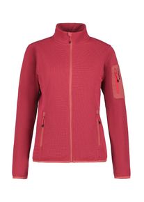 Icepeak Funktionsfleecejacke 'Bowersville' Damen rot / schwarz Größe L