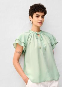 Tunica in misto seta, Verde, Taglia 48, bonprix