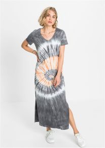 Robe en jersey 100% coton - gris - taille 38/40 (S) - 100% coton - bonprix