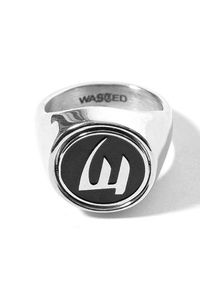 Wasted Paris Blade Flip Ring silver