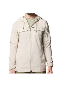 Columbia Skien Valley Hooded L/S Shirt Casual jacket Men (L, sand)