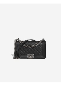Chanel Boy Medium Caviar Black