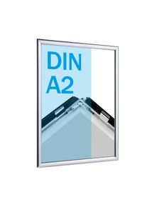 1 Snap frame, aluminium, A2 chrome | 25 mm | Mitred