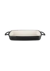 Vogue fuente rectangular para horno de hierro fundido negro