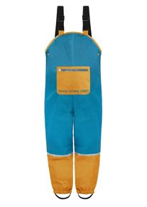 Normani Functionele broek 'Twisp' blauw / mosterd 74