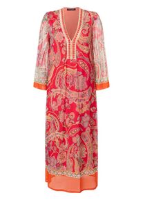 ana alcazar Dames Jurk 'Zetory' oranje / pink / rood / wit 34