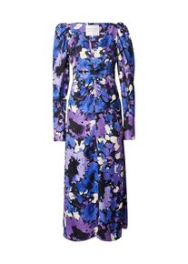 Fabienne Chapot Dames Jurk 'Vera' violetblauw / donkerlila / zwart / offwhite 34