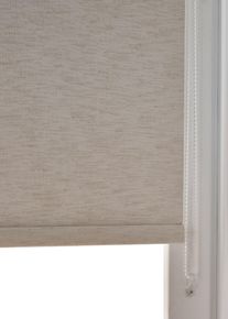 Verduisterend rolgordijn met structuur - beige - maat 130x40 cm - bonprix