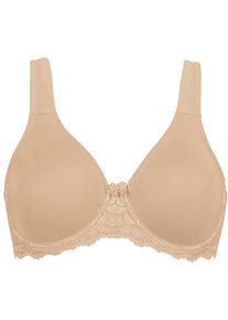 T-shirt bh met beugels en niet-gevulde cups - beige - maat 100G - bonprix