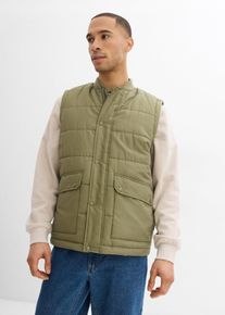Bodywarmer loose fit - groen - maat 56 - bonprix