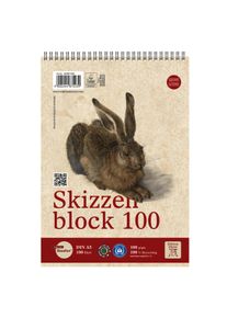 HOHENSTAUFEN Skizzenblock Edition Dürer DIN A5 100g/m², 100 Blatt,