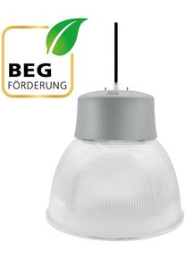 EVN Lichttechnik EVN LED Low Bay, rund, IP40, 220-240V/AC 25W, 32W, 60W, 3000K, 4000K, 5000K, 3000-7800lm, silber