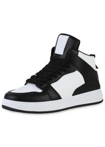 VAN HILL Sneaker high 'Eleanor' Damen schwarz / weiß Größe 36