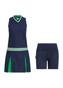 adidas Performance Set: Sportkleid mit Sportshorts Damen dunkelblau / apfel / weiß Größe XXXS/XXS