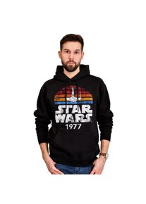 Star Wars de 1977 Sudadera Retro Negra - XXL - Negro