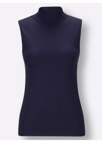 Speidel Dames Blazershirt in marine ,maat 36, Witt, 48% Katoen, 48% Modal, 4% Elastan