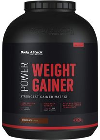 Body Attack Sports Nutrition Body Attack Power Weight Gainer, 4750 g Dose, Milk Chocolate
