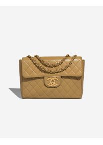 Chanel Timeless Jumbo Lamb Beige