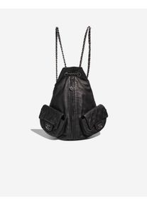 Chanel Backpack Lamb Anthracite