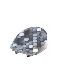 WC sedátko SCHÜTTE Round Dips Soft Close